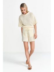Rich & Royal Szorty w kolorze kremowym rozmiar: XL. Brązowe szorty damskie Rich & Royal, bez wzorów, z bawełny. Za 259.95 zł.