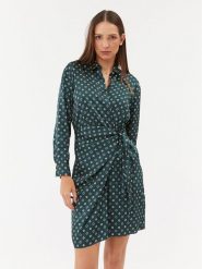 Marella Sukienka codzienna Spazio 2332261438200 Zielony Regular Fit. Zielone sukienki damskie Marella, bez wzorów, z syntetyku, bez ramiączek. Za 1,399.00 zł.