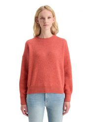 Scotch & Soda Sweter w kolorze koralowym rozmiar: S. Czerwone swetry klasyczne damskie Scotch & Soda, s, z wełny, bez kołnierzyka. Za 166.88 zł.