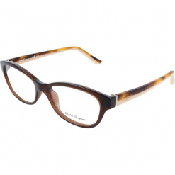 Oprawki "SF2722" w kolorze brązowym. Brązowe okulary przeciwsłoneczne damskie Carrera, Ferragamo. W wyprzedaży za 249.95 zł.