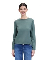 CARTOON Sweter w kolorze ciemnozielonym rozmiar: 40. Zielone swetry klasyczne damskie Cartoon, bez kołnierzyka. Za 82.99 zł.