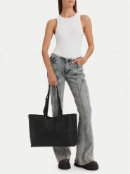 G-Star Raw Torebka C-LDA9517 Czarny. Czarne shopper bag G-Star, ze skóry, bez dodatków. Za 299.99 zł.