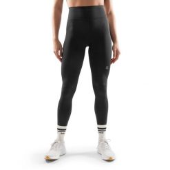 Damskie legginsy treningowe Fitness Siroko Combat. Czarne legginsy damskie SIROKO, xs, bez wzorów, z materiału. Za 126.00 zł.