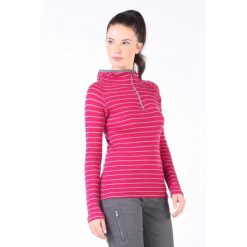 Bluza turystyczna damska z Kapturem 100% Wełna Merino - Skadi Hoodie. Czerwone bluzy damskie WOOLONA, m, bez wzorów, z wełny, z kapturem. W wyprzedaży za 351.00 zł.