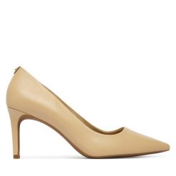 Szpilki MICHAEL Michael Kors. Brązowe szpilki damskie MICHAEL Michael Kors, bez wzorów, bez obcasa, na szpilce, bez zapięcia. Za 629.99 zł.