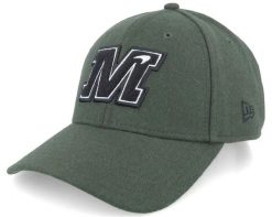 McLaren Unisex Puff Patch 9FORTY Czapka Khaki Oliwkowa. Zielone czapki z daszkiem damskie Coqui, bez wzorów, z materiału. Za 184.99 zł.