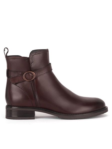 Lasocki Botki WB-DAFFY-44 Brązowy. Brązowe botki damskie Lasocki, ze skóry, bez obcasa, na płaskiej podeszwie, bez zapięcia. Za 259.99 zł.