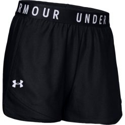 Spodenki fitness damskie Under Armour Play Up 3.0. Białe spodenki sportowe damskie Under Armour, l, bez wzorów, z elastanu, na fitness i siłownię. Za 121.55 zł.