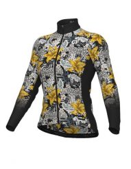 Bluza rowerowa damska Alé Cycling PR-R Hibiscus. Czarne bluzy damskie ALÉ CYCLING, na wiosnę, l, bez wzorów, z elastanu, bez kaptura. Za 387.75 zł.
