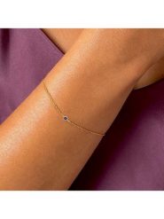 OR Carats Złota bransoletka z kamieniem szlachetnym rozmiar: onesize. Żółte bransoletki damskie OR Carats, złote. Za 521.99 zł.