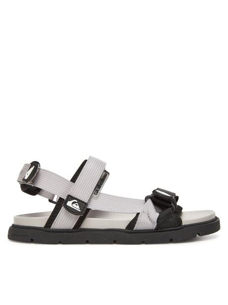 Quiksilver Sandały CS6081-06 Szary. Szare sandały chłopięce Quiksilver, z materiału, bez zapięcia. Za 129.99 zł.