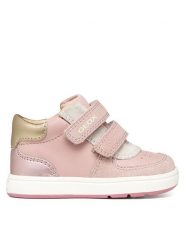 Geox Sneakersy B Biglia Girl B564CA 085NF C8108 Różowy. Czerwone buty sportowe dziewczęce Geox, ze skóry, bez zapięcia. Za 299.99 zł.