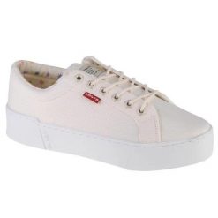 Trampki Damskie Tijuana 2.0. Białe trampki damskie Levi's, bez wzorów, z bawełny, bez zapięcia. Za 310.99 zł.