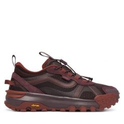 Trekkingi Vans. Brązowe obuwie trekkingowe damskie Vans, bez zapięcia. Za 669.99 zł.