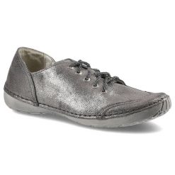 Szare Półbuty Karino Damskie Modne Skórzane Buty. Szare półbuty damskie Karino, na wiosnę, bez wzorów, ze skóry, bez obcasa, bez zapięcia. Za 169.00 zł.