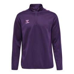 Bluza do piłki ręcznej dla dorosłych Hummel hml CORE XK. Fioletowe bluzy damskie Hummel, xl, bez wzorów, bez kaptura. Za 202.15 zł.