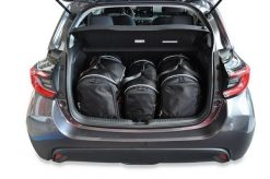 Torby Do Bagażnika Toyota Yaris 2019+ 3Szt Kjust. Czarne torby podróżne KJUST, bez wzorów, z kauczuku. Za 779.00 zł.