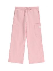 Coccodrillo Spodnie dresowe WC5120102NGK Różowy Regular Fit. Czerwone spodnie dresowe dziewczęce COCCODRILLO, bez wzorów, z bawełny. Za 49.90 zł.