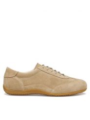 Geox Sneakersy D Vega D3509A 00022 C5002 Brązowy. Brązowe obuwie sportowe damskie Geox, ze skóry, bez zapięcia. Za 549.99 zł.