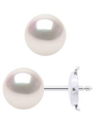 ATELIERS SAINT GERMAIN Złote kolczyki-wkrętki z perłami rozmiar: onesize. Białe kolczyki damskie ATELIERS SAINT GERMAIN, z perłą, złote. Za 1,957.99 zł.