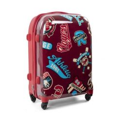 Duża walizka podróżna na kółkach 23" : kolor - red athletic. Czerwone walizki Keter, bez wzorów, duże. W wyprzedaży za 292.00 zł.