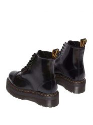 Dr. Martens Skórzane botki w kolorze czarnym rozmiar: 38. Czarne botki damskie Dr Martens, bez obcasa, bez zapięcia. Za 818.95 zł.