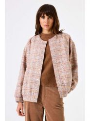 Garcia Kurtka przejściowa w kolorze beżowym rozmiar: L. Brązowe kurtki damskie Garcia, l, bez wzorów, bez kaptura. Za 252.99 zł.