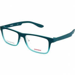 Oprawki "CA5539" w kolorze zielonym. Zielone okulary przeciwsłoneczne damskie Carrera, Ferragamo. W wyprzedaży za 119.95 zł.