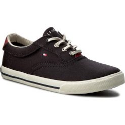 Tenisówki TOMMY HILFIGER - Winston Jr 1D FB0FB00054 Midnight 403. Niebieskie buty sportowe dziewczęce Tommy Hilfiger, z gumy, na sznurówki. W wyprzedaży za 169.00 zł.