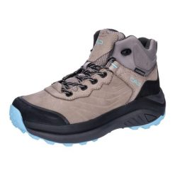 Damskie buty trekkingowe CMP Juukat WP Mid. Brązowe obuwie trekkingowe damskie CMP, z gumy, bez zapięcia. Za 496.75 zł.