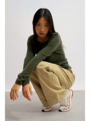 AUTHENTIC CASHMERE Kaszmirowy sweter "Epéna" w kolorze khaki rozmiar: S. Brązowe swetry klasyczne damskie AUTHENTIC CASHMERE, s, z kaszmiru, bez kołnierzyka. Za 361.99 zł.