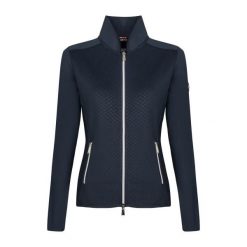 Damska bluza jeździecka z pełnym zamkiem błyskawicznym Fair Play Janessa. Czarne bluzy damskie FAIRPLAY, bez wzorów, bez kaptura. Za 240.00 zł.
