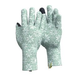 Rękawiczki trekkingowe Smartwool Thermal Merino. Zielone rękawiczki damskie Smartwool, bez wzorów, z wełny. Za 159.99 zł.