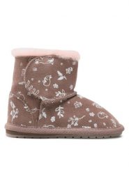 EMU Australia Śniegowce Woodland Toddle B12765 Brązowy. Brązowe kozaki dziewczęce EMU Australia, bez wzorów, ze skóry, bez obcasa, bez zapięcia. Za 269.99 zł.