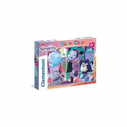 Clementoni 60 Elementów, Vampirina. Szare bez kategorii Clementoni, z materiału. Za 13.19 zł.