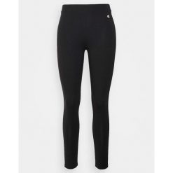 Legginsy Champion Black Damskie. Czarne legginsy sportowe damskie Champion, m, bez wzorów, z bawełny, do biegania. Za 89.33 zł.