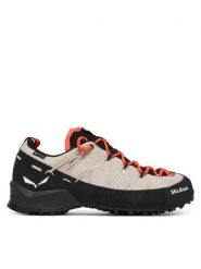 Salewa Trekkingi Wildfire 2 Gtx W 61415 Kremowy. Białe obuwie trekkingowe damskie Salewa, z materiału, bez zapięcia. Za 919.99 zł.