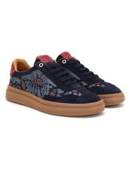 Goby Skórzane sneakersy w kolorze granatowym rozmiar: 39. Obuwie sportowe damskie Goby, bez zapięcia. Za 267.92 zł.