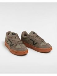 Vans Skórzane sneakersy w kolorze khaki rozmiar: 35. Brązowe obuwie sportowe damskie Vans, bez zapięcia. Za 176.08 zł.