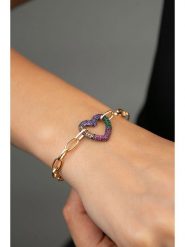 Heliophilia Bransoletka z elementem ozdobnym rozmiar: onesize. Żółte bransoletki damskie Heliophilia, metalowe. Za 30.99 zł.