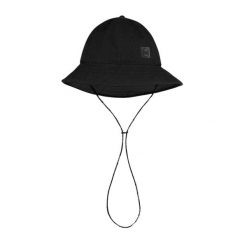 Kapelusz BUFF NMAD BUCKET HAT YSTE BLACK. Czarne kapelusze damskie Buff, bez wzorów, sportowe. W wyprzedaży za 98.96 zł.