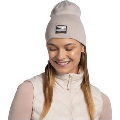 Czapka BUFF KNITTED BEANIE LILON LONG. Szare czapki damskie Buff, bez wzorów. W wyprzedaży za 77.94 zł.