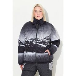 Damskie Kurtka puchowa performance HYPRAR wodoodporna stójka. Czarne kurtki damskie Ulla Popken, plus size, bez wzorów, z materiału, bez kaptura. Za 699.99 zł.
