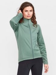 Craft Kurtka kolarska "Core Bike SubZ" w kolorze zielonym rozmiar: L. Zielone kurtki sportowe damskie Craft, l, bez wzorów, bez kaptura. Za 271.45 zł.