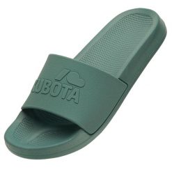 Kubota Klapki Basenowe Basic Plain. Zielone klapki damskie Kubota, bez wzorów, bez obcasa, bez zapięcia. Za 99.99 zł.
