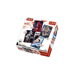 Trefl 4w1 Star Wars Viii. Szare bez kategorii Trefl, z motywem z bajki, z materiału, retro. Za 25.19 zł.