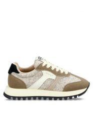 Gant Sneakersy 31538985 Beżowy. Brązowe obuwie sportowe damskie Gant, ze skóry, bez zapięcia. Za 479.99 zł.