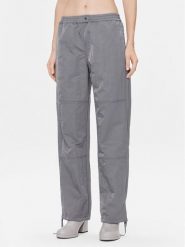 Samsøe Samsøe Spodnie materiałowe Gira F23400008 Szary Relaxed Fit. Szare spodnie materiałowe damskie Samsøe & Samsøe, bez wzorów, z materiału. Za 679.99 zł.