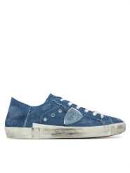 Philippe Model Sneakersy Prsx Tennis A009783 PRLD LSD1 Granatowy. Niebieskie obuwie sportowe damskie Philippe Model, z materiału, bez zapięcia. Za 989.99 zł.