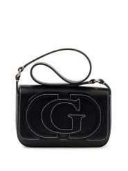 Guess Torebka 183375 Czarny. Czarne listonoszki damskie Guess, z aplikacjami, bez dodatków. Za 544.99 zł.